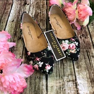 Charles Albert floral flats